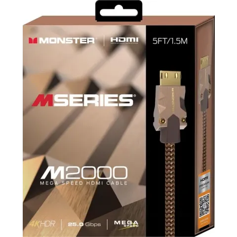 Monster M series M2 UHD High Speed HDMI Kabel - Ethernet - 25Gbps - 1,5m