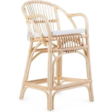 Montana Junior Stoel + Kussen - Naturel - 75x47x42 Cm