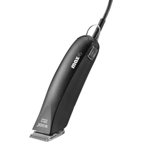 Moser Max 45 Dierentondeuse Incl. 1mm Scheerkop - 45 Watt - Zwart