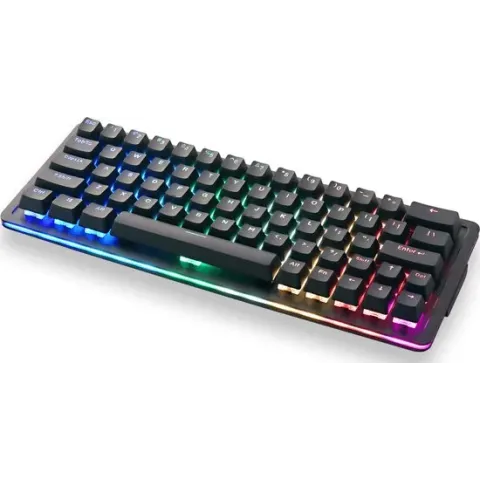 MOUNTAIN Everest 60 RGB - Toetsenbord voor gaming - Linear 45 - ANSI - VS - indeling - zwart