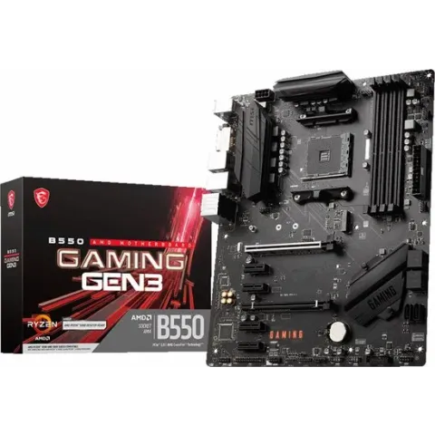 MSI B550 GAMING GEN3 AMD B550 Socket AM4 ATX
