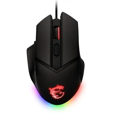 MSI Clutch GM20 Elite muis Rechtshandig USB Type-A Optisch 6400 DPI