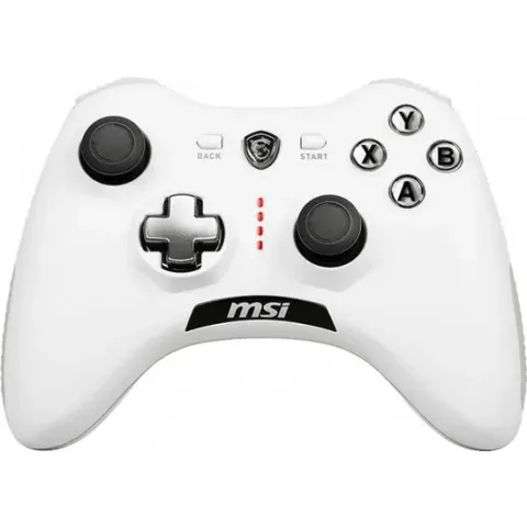 MSI Force GC20 V2 Wit USB 2.0 Gamepad Analoog/digitaal Android, PC