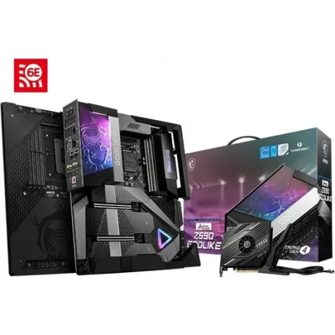 MSI MEG Z590 GODLIKE moederbord Intel Z590 LGA 1200 Verlengd ATX