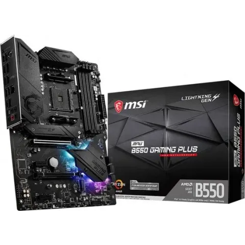 MSI MPG B550 Gaming Plus Socket AM4 ATX AMD B550