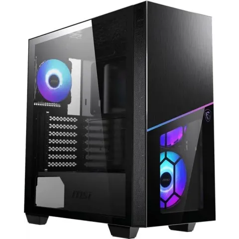 MSI MPG SEKIRA 100R - Towermodel - uitgebreide ATX - geen voeding (ATX) - USB/Audio
