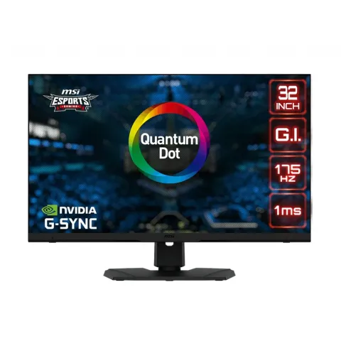 MSI Optix MPG321QRF QD Monitor Zwart