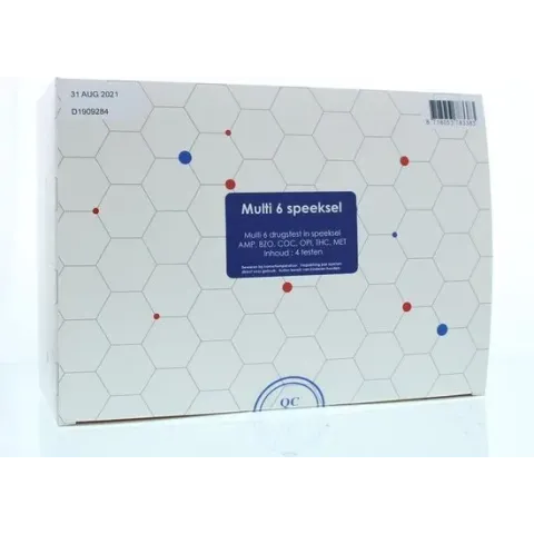 Multidrugstest 6 Speeksel Kit