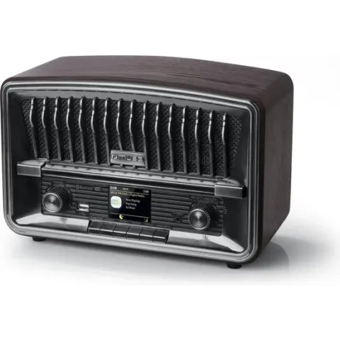 Muse M-135 DBT DAB+/FM radio met bluetooth in vintage stijl