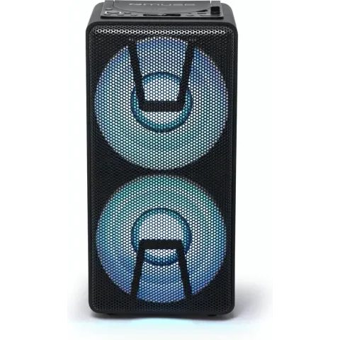 Muse M-1820 DJ Bluetooth Party Box speaker met CD en ingebouwde batterij