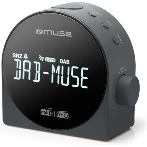 Muse M-185 CDB Stijlvolle DAB+ wekkerradio met groot display