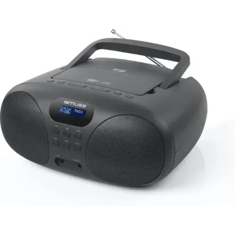 Muse MD-208 DB Draagbare DAB+ Radio, CD-speler (zwart)