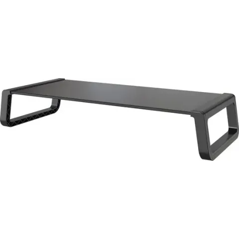 My Wall ergonomische monitor standaard/verhoger L / zwart