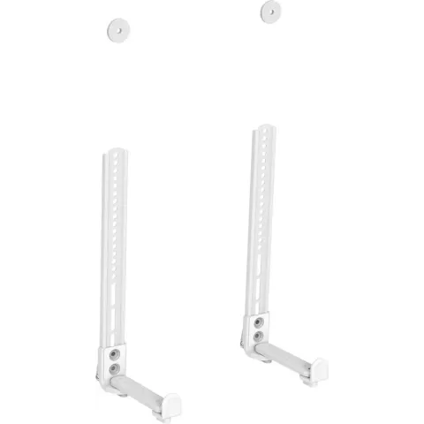My Wall Soundbar beugel - zonder schoeven (4-18 cm diep) / wit