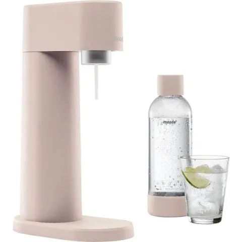 MYSODA Pastelroze houtachtige koolzuurmachine