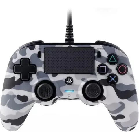 Nacon Compact Official Licensed Bedrade Controller - PS4 - Camo Grijs