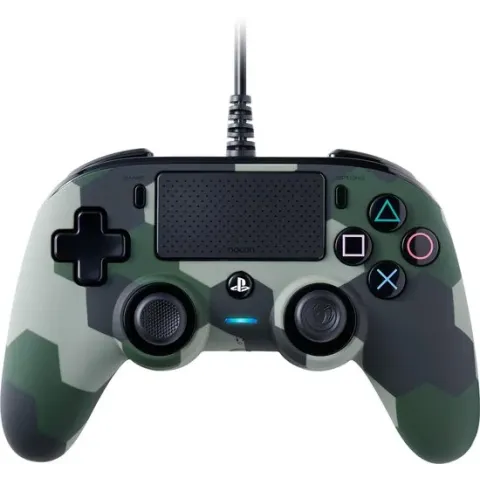 Nacon Playstation 4 Official Licensed Wired Compact Controller - PS4 - Camo
