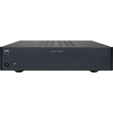 NAD C 268 Stereo twee-kanaals eindversterker - Eindtrap 2x 80W - Zwart
