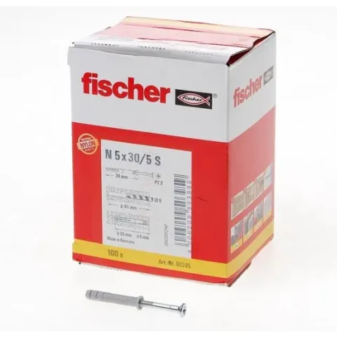 nagelplug N5x30 fischer (100st.)