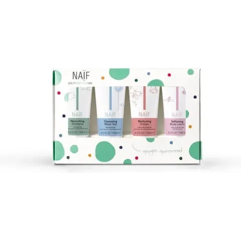 Naïf Natuurlijke miniset - 4 x 15ml in geschenkverpakking