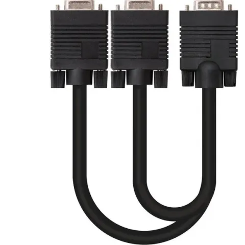 Nanocable 10.15.2000 kabeladapter/verloopstukje Zwart