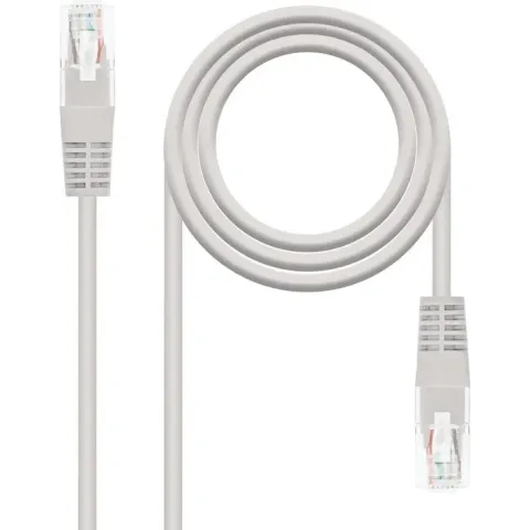Nanocable 10.20.0410 netwerkkabel 10 m Cat6e U/UTP (UTP) Grijs