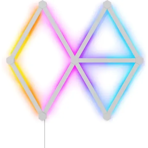 Nanoleaf Lines Starter Kit - Modulaire Backlit Smart Verlichting - 9PK - Wit
