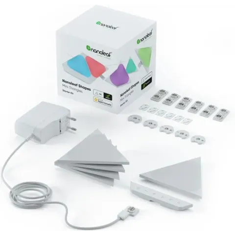 Nanoleaf Shapes Triangles Mini Slimme verlichting  - Starter kit - 5 stuks