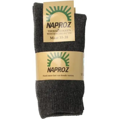 Naproz Thermo Sok Grijs 35-38