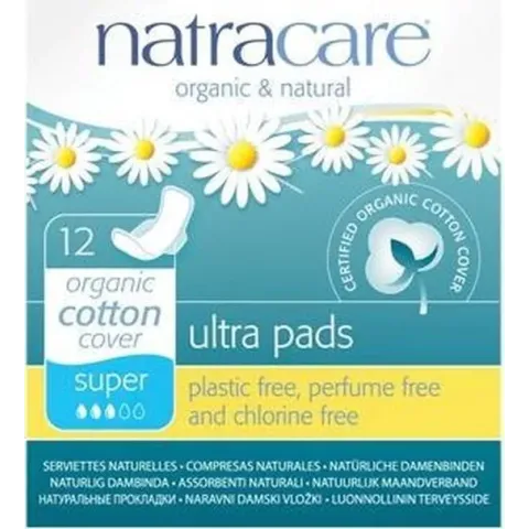 Natracare Ultra Super Maandverband met Vleugels