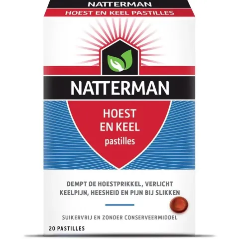 Natterman Hoest en Keel pastilles - 20 stuks