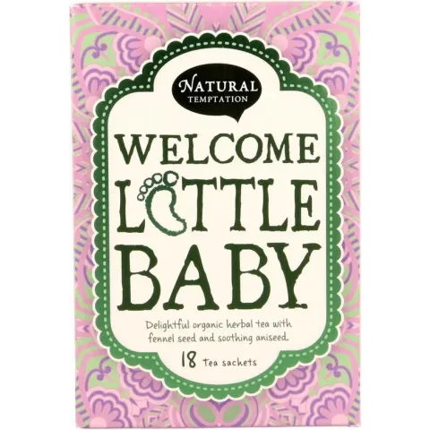 Natural Temptation Welcome Little Baby Tea Organic 18 Bags