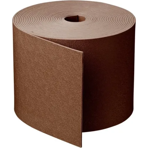 Nature - Borderrand op rol - Taupe - 15cm x 10m - 3mm dik - flexibel