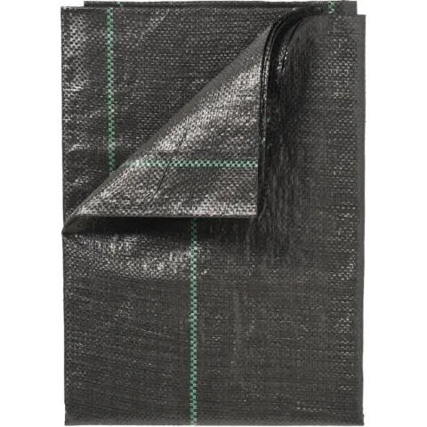 Nature Gronddoek Kleine Moestuinbak Zwart - Groeifolie Gronddoek - 134x84 cm