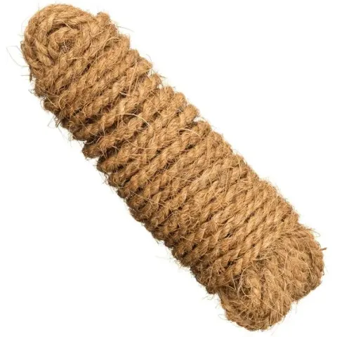 Nature Kokostouw - Klim-En Geleide Artikel - 9x9x27 cm Naturel 15 M