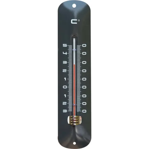 Nature Muurthermometer - Thermometer - Antraciet