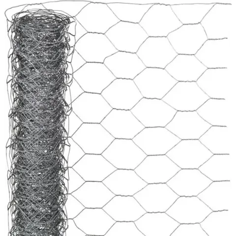 Nature Tuinhek kippengaas grijs 0.5x2.5 m 6050215