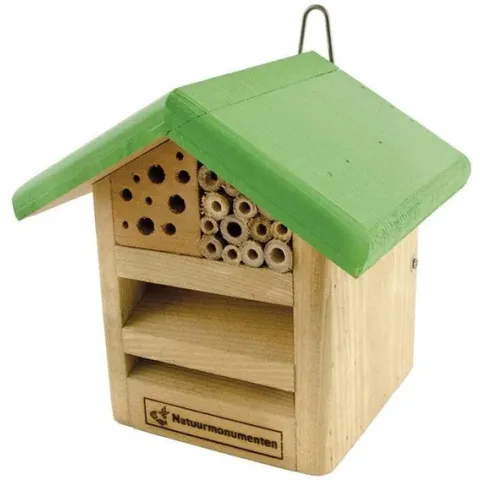 Natuurmonumenten insectenhuisje voor lieveheersbeestjes en bijen