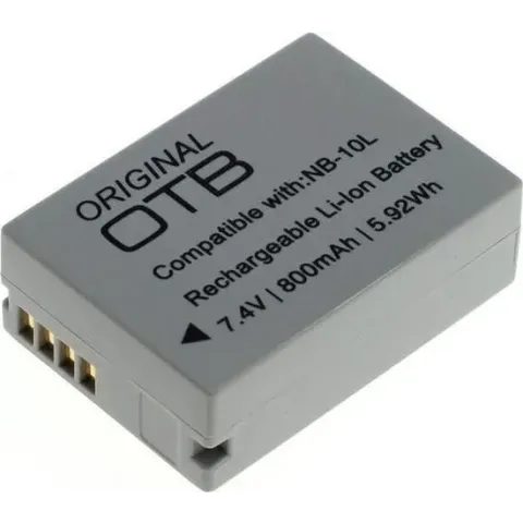 NB-10L OTB (A-Merk batterij / accu)