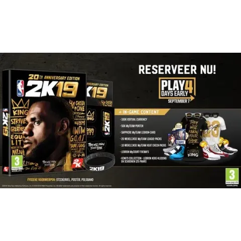 NBA 2K19 - Anniversary Edition - PS4
