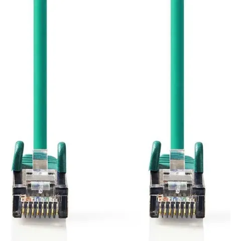 Nedis CCGP85221GN30 netwerkkabel 3 m Cat6 SF/UTP (S-FTP) Groen
