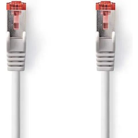 Nedis CCGP85221GY10 netwerkkabel 1 m Cat6 S/FTP (S-STP) Grijs