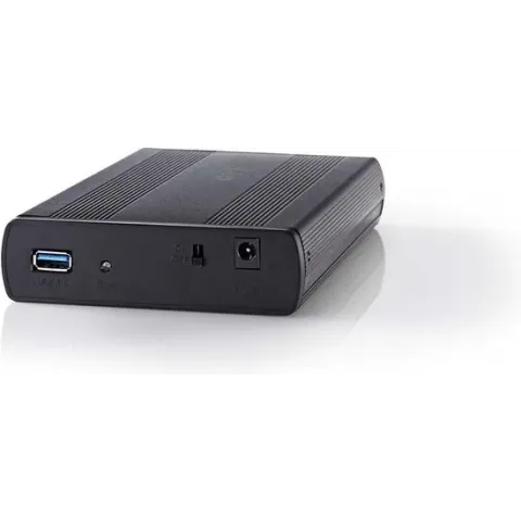 Nedis HDD behuizing voor 3,5'' SATA HDD - USB3.0 (USB-A) / aluminium