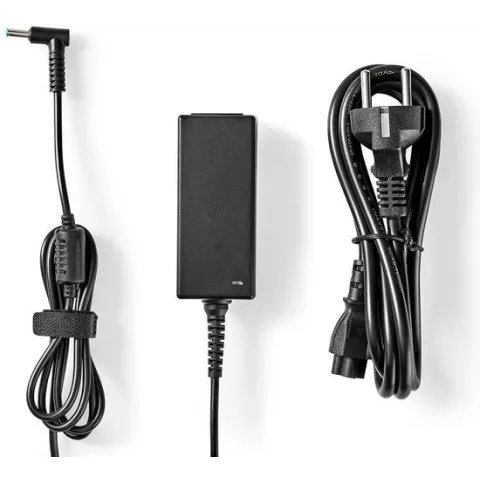 Nedis notebook lader 19,5V / 2,31A / 45W - 4,5mm x 2,8mm (met pin) voor o.a. HP en Compaq