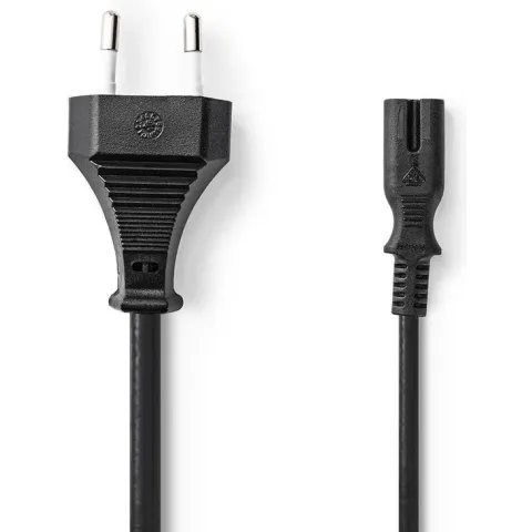 Nedis PCGP11040BK50 electriciteitssnoer Zwart 5 m Netstekker type C IEC 320