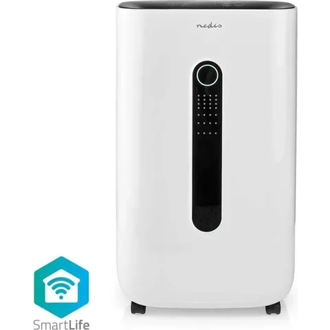 Nedis SmartLife Luchtontvochtiger | Wi-Fi | 20 l/Dag | Ontvochtiging / Continu / Was drogen / Ventilatie | Apple Store / Google Play | Regelbare hygrostaat | 195 m³/h