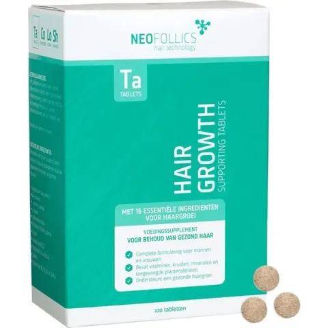 Neofollics - Hair Growth Supporting Tablets - 100 Stuks