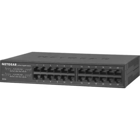 NETGEAR GS324 - Netwerkswitch - Unmanaged - 24 poorten