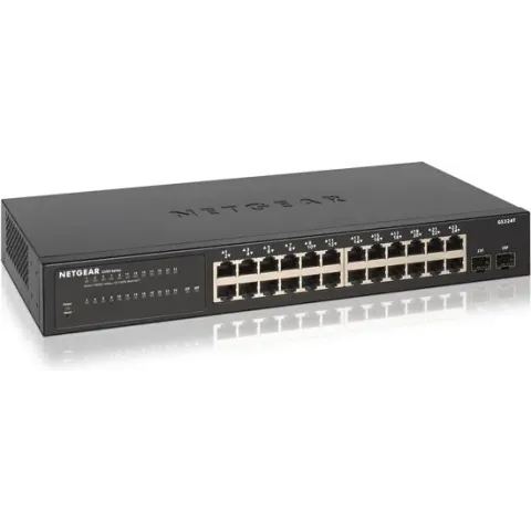 Netgear GS324T - Managed Switch - Smart managed - 24 poorten