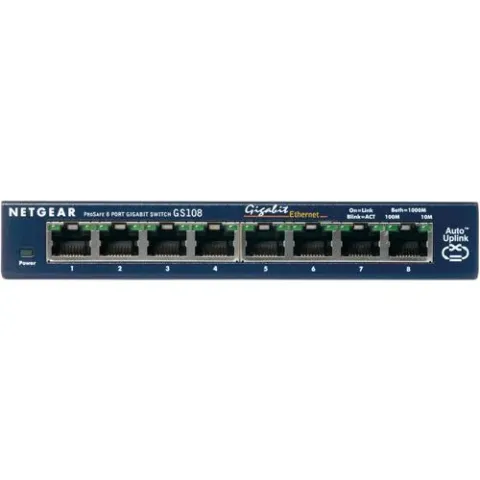 Netgear netwerk switch GS108GE